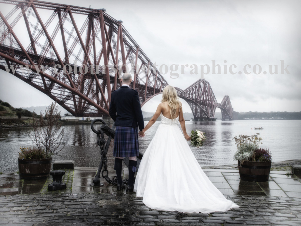 Wedding Photo Shoot at Double Tree by Hilton North Queensferry Fife Edinburgh Scotland Captured by Colours Photographic