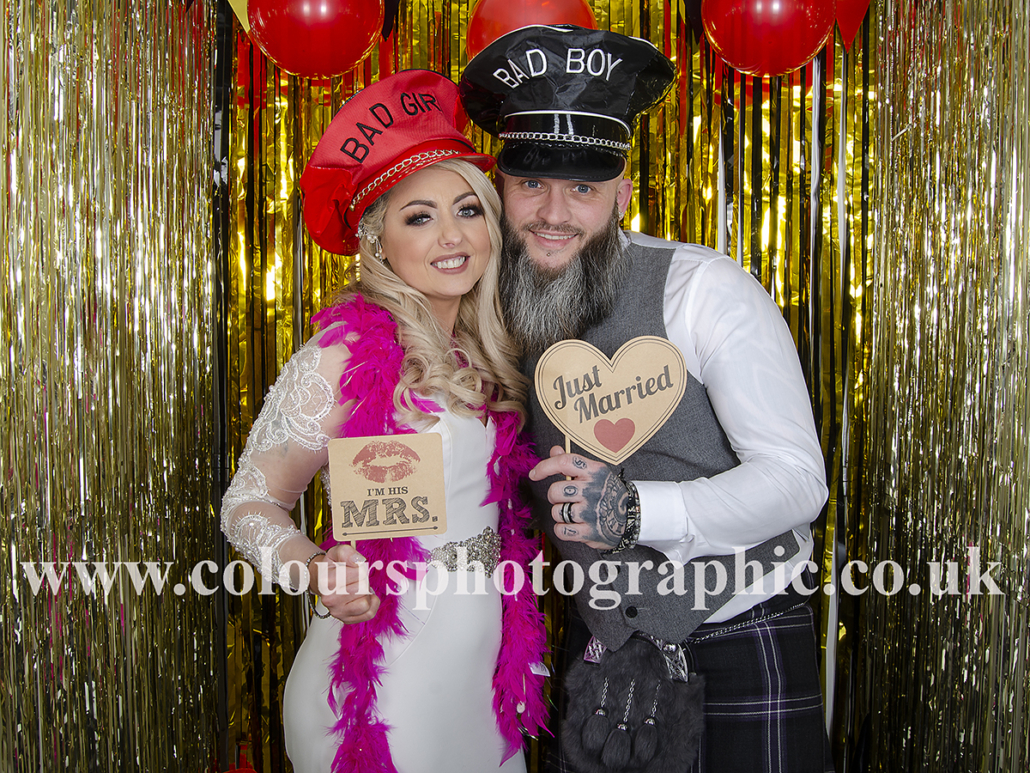 Best Photo Booth for Hire of 2024 at Weddings in Scotland serving Fife Edinburgh Perthshire at Low Prices
