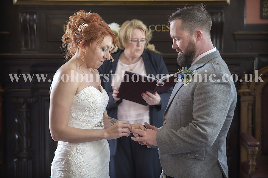 UK’s Best Fife Photographer of 2024 for Wedding Package Deals & Offers Serving Dunfermline City Chamers Registry Office Scotland Photo by Colours Photographic Studio