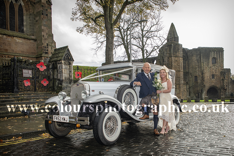 UK’s Top Scottish Wedding Photographer of 2024 for Wedding Photos at Low Prices Covering Fife Edinburgh Perthshire Image by Colours Photographic Studio